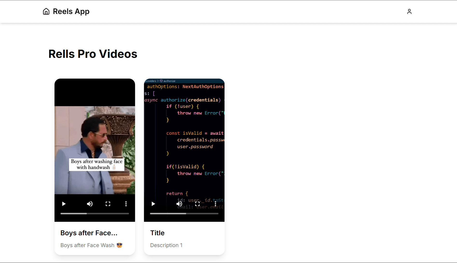 Reels App